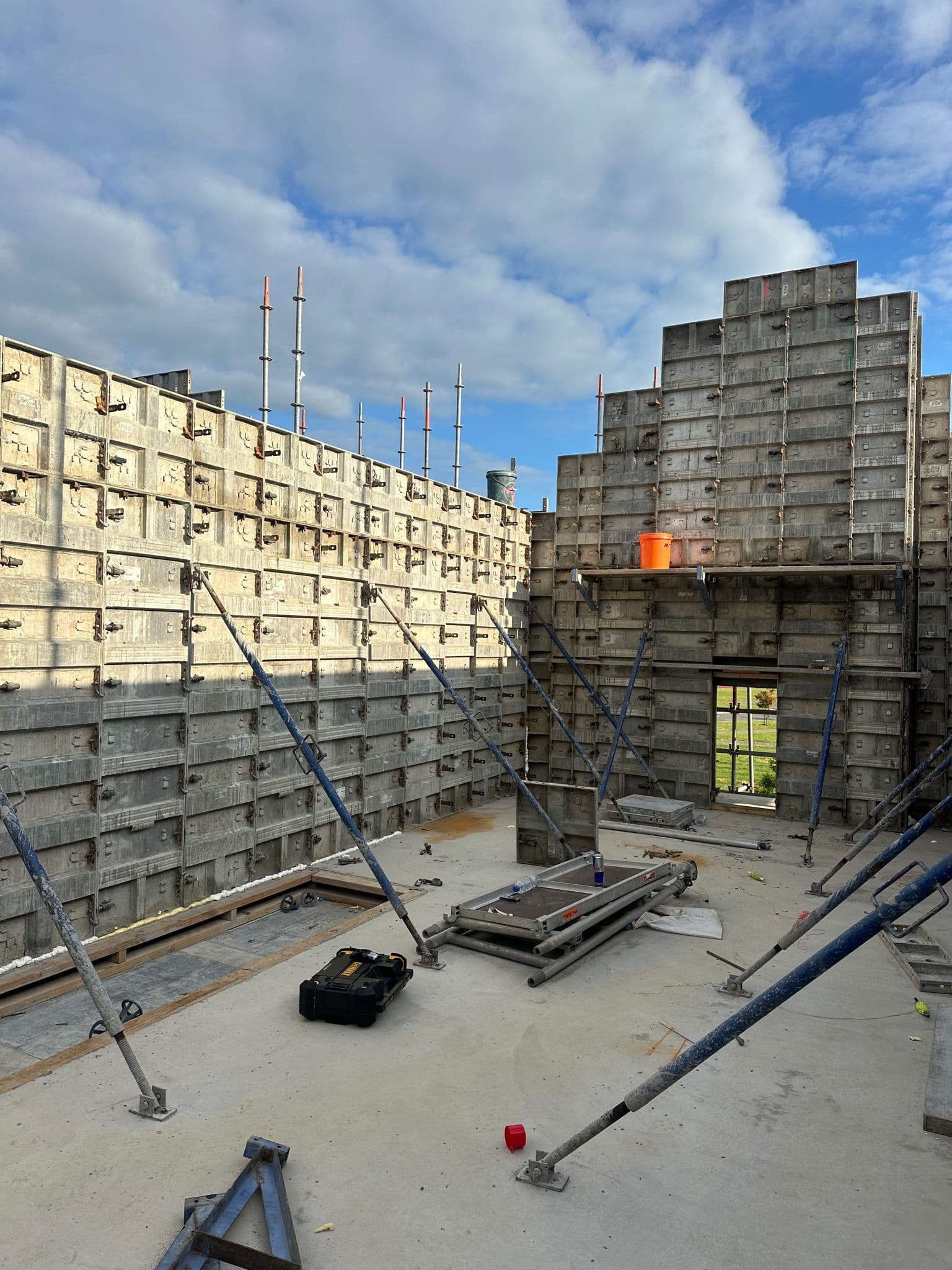 Residential Subdivision Retaining